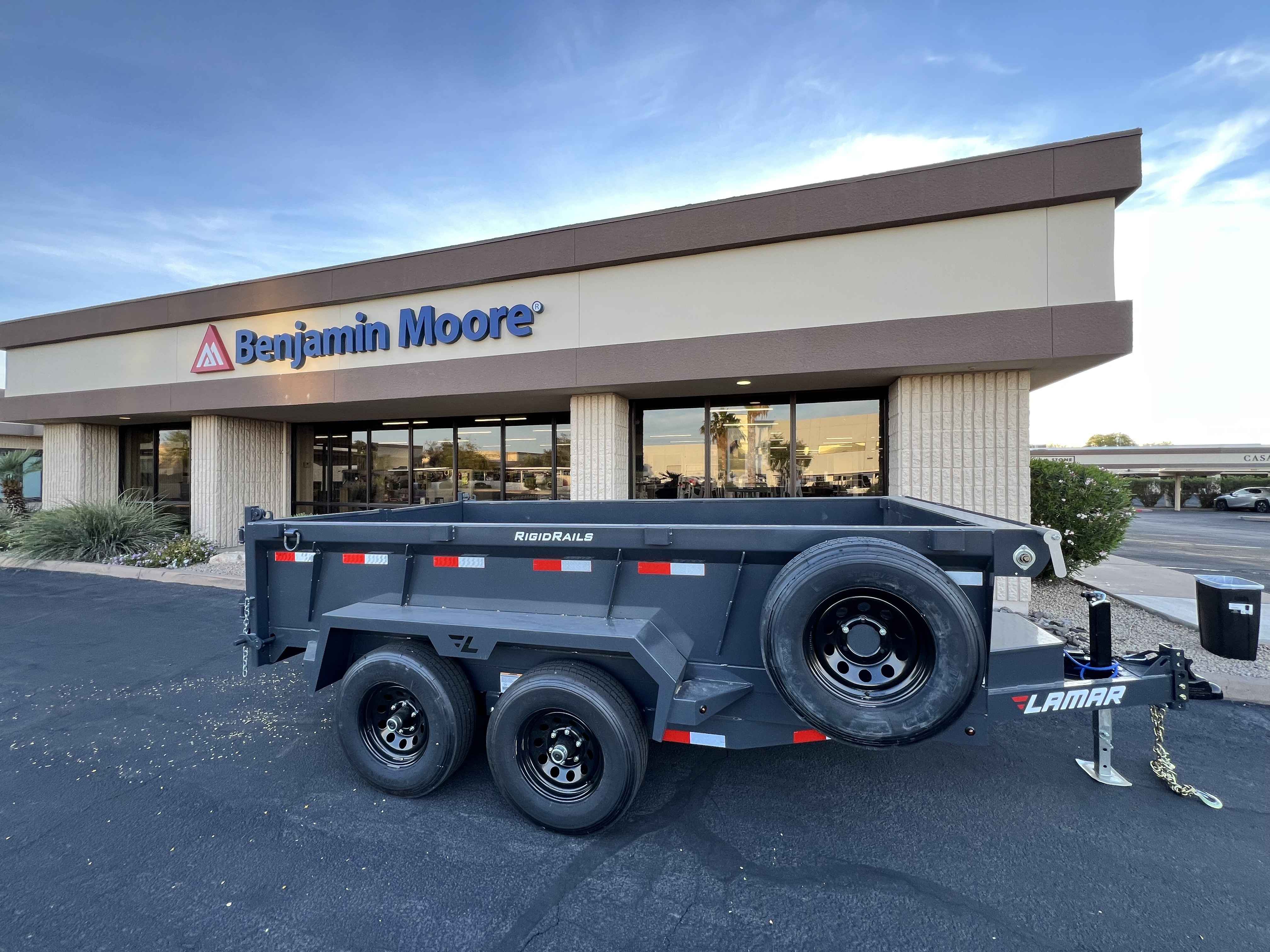 77x12 Lamar Dump Trailer